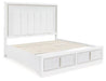 Chalanna Upholstered Storage Bed Bed Ashley Furniture