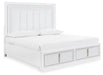 Chalanna Upholstered Storage Bed Bed Ashley Furniture