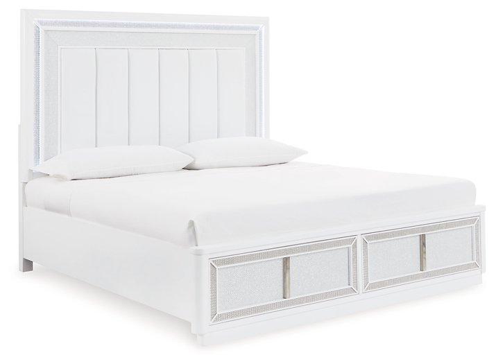 Chalanna Upholstered Storage Bed Bed Ashley Furniture