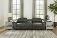 Center Line 3-Piece Power Reclining Loveseat with Console Sectional Ashley Furniture