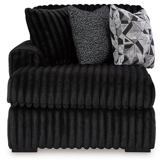 Midnight-Madness Sectional Sofa with Chaise Chofa Ashley Furniture