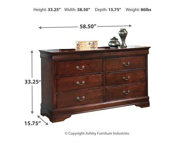 Alisdair Dresser and Mirror Dresser & Mirror Ashley Furniture