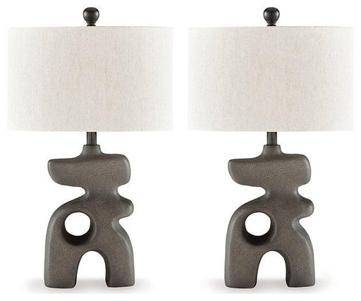 Danacy Lamp Set Table Lamp Set Ashley Furniture