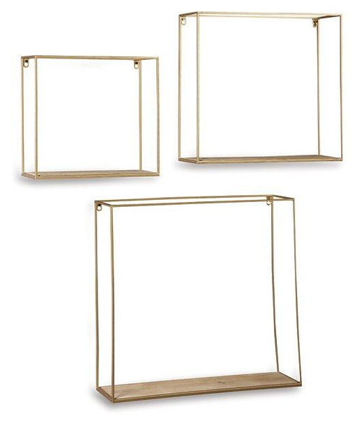 Efharis Wall Shelf (Set of 3) Wall Decor Ashley Furniture