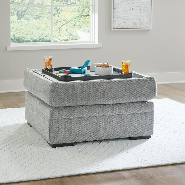 Casselbury Ottoman With Storage Ottoman Ashley Furniture