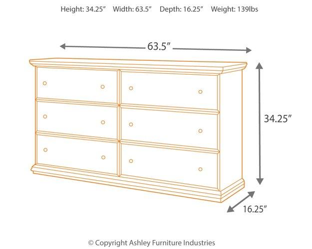 Maribel Dresser and Mirror Dresser and Mirror Ashley Furniture