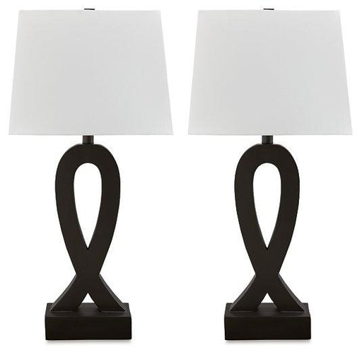 Markellton Table Lamp (Set of 2) Table Lamp Pair Ashley Furniture