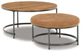 Drezmoore Nesting Coffee Table (Set of 2) Cocktail Table Ashley Furniture