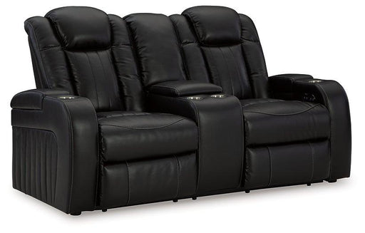 Caveman Den Power Reclining Loveseat with Console Loveseat Ashley Furniture