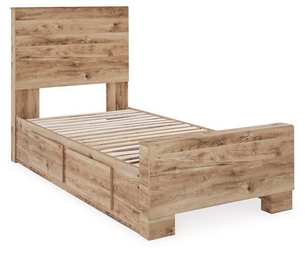 Hyanna Bed with 1 Side Storage Bed Ashley Furniture