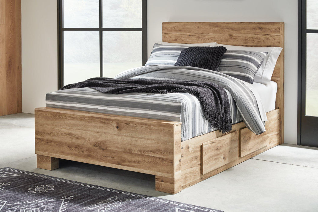 Hyanna Bed with 2 Side Storage Bed Ashley Furniture