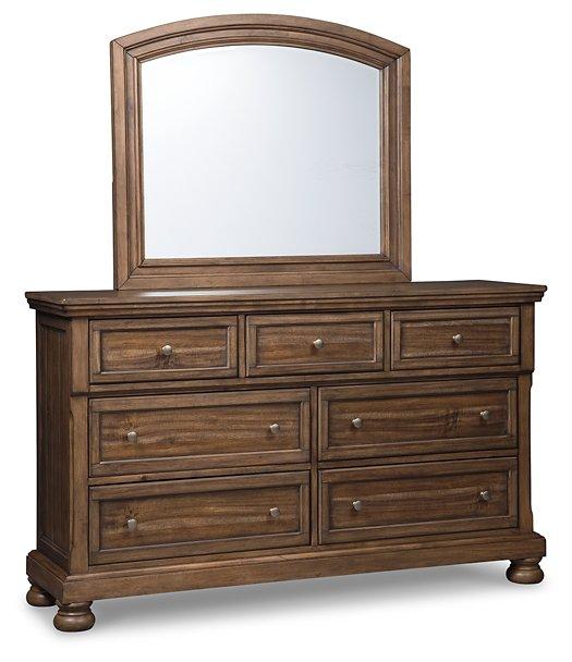 Flynnter Dresser and Mirror Dresser & Mirror Ashley Furniture