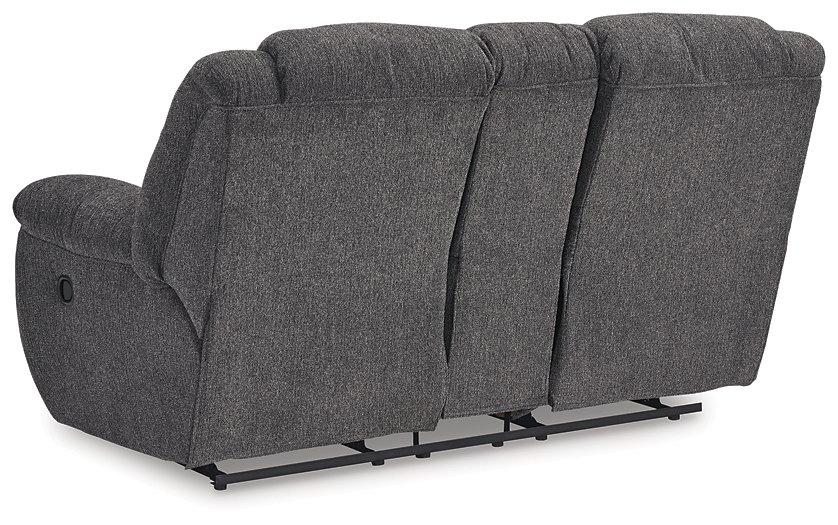 Foreside Reclining Loveseat with Console Loveseat Ashley Furniture