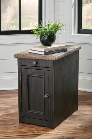 Tyler Creek Chairside End Table with USB Ports & Outlets End Table Ashley Furniture