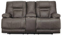 Wurstrow Power Reclining Loveseat with Console Loveseat Ashley Furniture