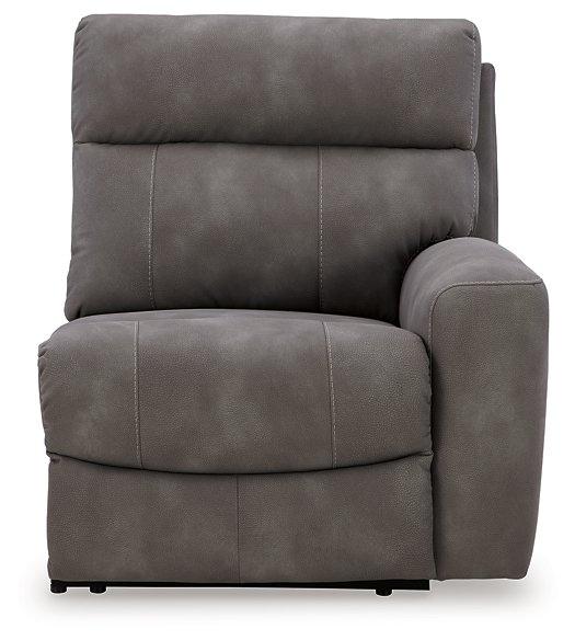 Next-Gen DuraPella Power Reclining Sectional Loveseat with Console Sectional Ashley Furniture