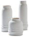 Jayden Vase (Set of 3) Vase Ashley Furniture