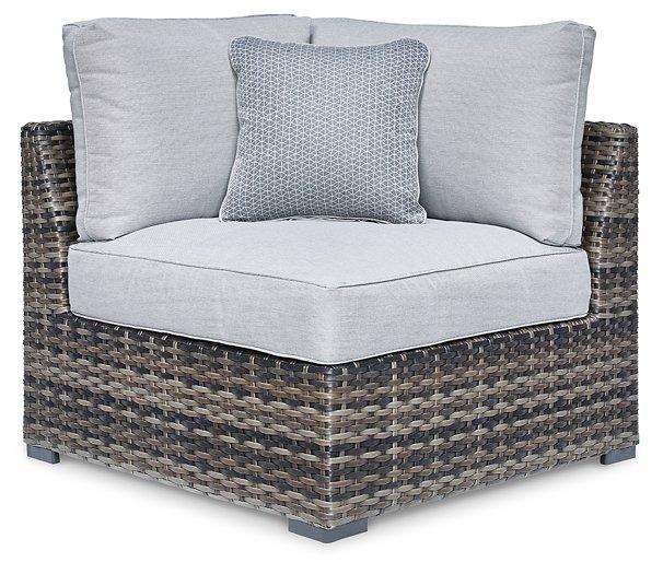 Harbor Court Corner with Cushion (Set of 2) Outdoor Seating Ashley Furniture