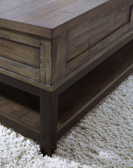 Johurst Coffee Table with Lift Top Cocktail Table Lift Ashley Furniture