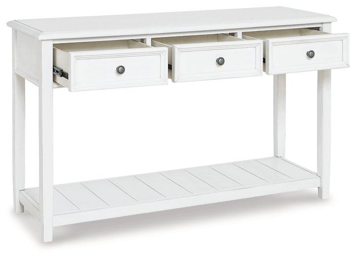 Kanwyn Sofa Table Sofa Table Ashley Furniture