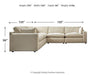 Elyza Sectional Sectional Ashley Furniture