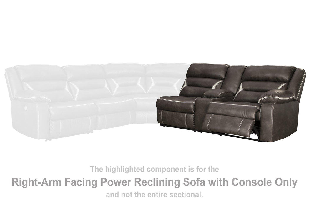 Kincord Power Reclining Sectional Sectional Ashley Furniture