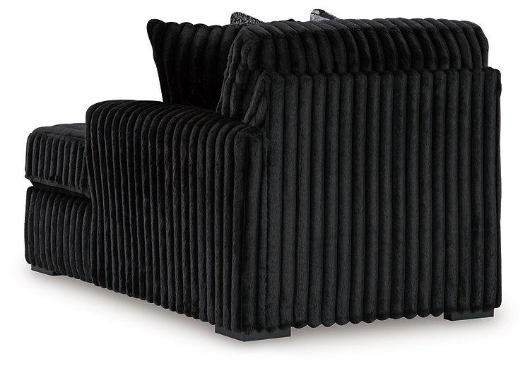 Midnight-Madness Sectional Sofa with Chaise Chofa Ashley Furniture