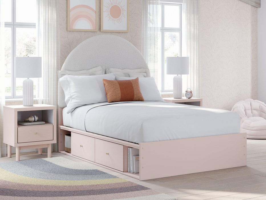 Wistenpine Upholstered Bed with Storage Bed Ashley Furniture