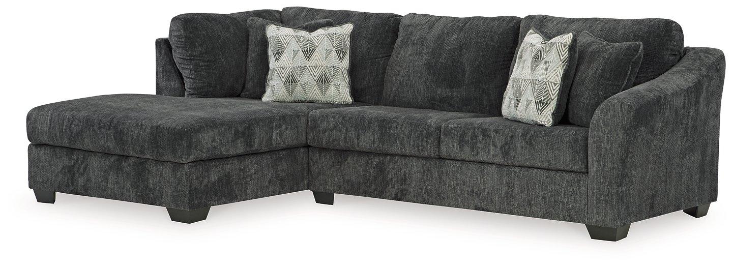 Biddeford 2-Piece Sleeper Sectional with Chaise Sectional Ashley Furniture