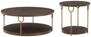 Brazburn Occasional Table Set Table Set Ashley Furniture