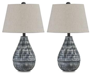 Erivell Table Lamp (Set of 2) Table Lamp Pair Ashley Furniture