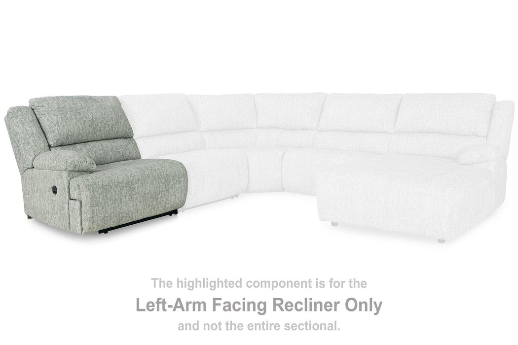 McClelland Reclining Sectional Sectional Ashley Furniture