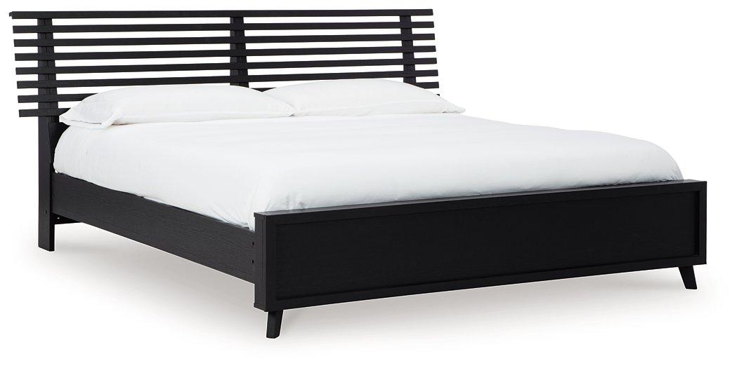 Danziar Slat Bed Bed Ashley Furniture