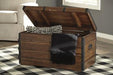 Kettleby Storage Trunk Trunk Ashley Furniture