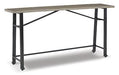 Lesterton Long Counter Table Counter Height Table Ashley Furniture