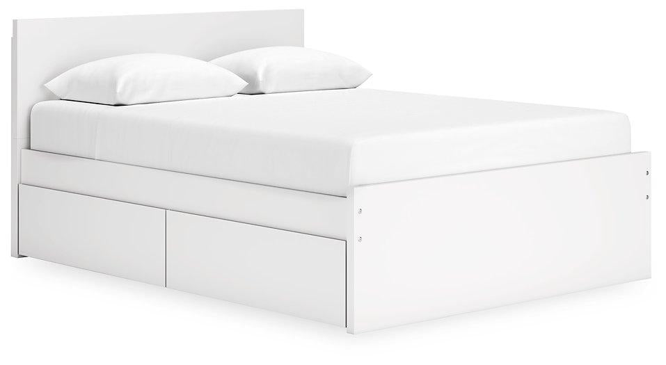 Onita Panel Bed with 2 Side Storage Bed Ashley Furniture