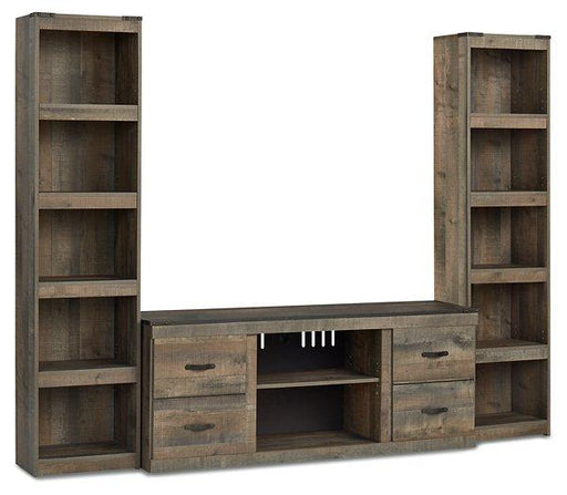 Trinell 3-Piece Entertainment Center Entertainment Center Ashley Furniture