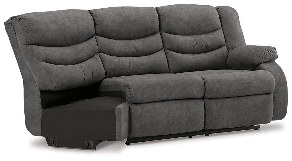 Partymate 2-Piece Reclining Sectional Sectional Ashley Furniture