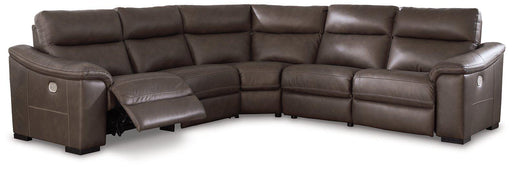 Salvatore Power Reclining Sectional Sectional Ashley Furniture