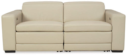 Texline 3-Piece Power Reclining Loveseat Sectional Ashley Furniture