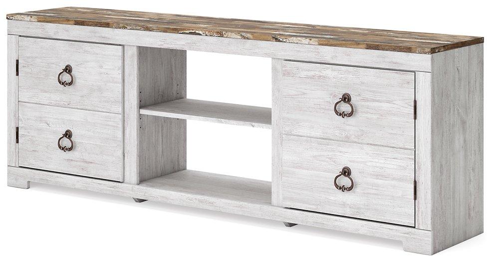 Willowton 72" TV Stand Entertainment Center Ashley Furniture