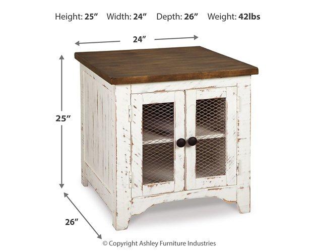 Wystfield End Table End Table Ashley Furniture