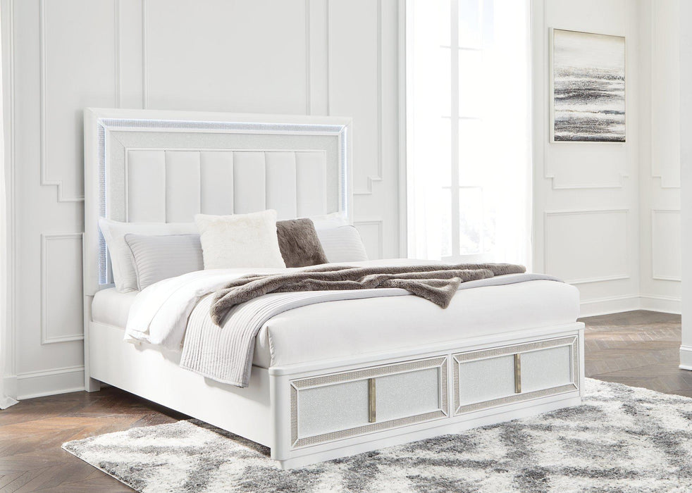 Chalanna Upholstered Storage Bed Bed Ashley Furniture