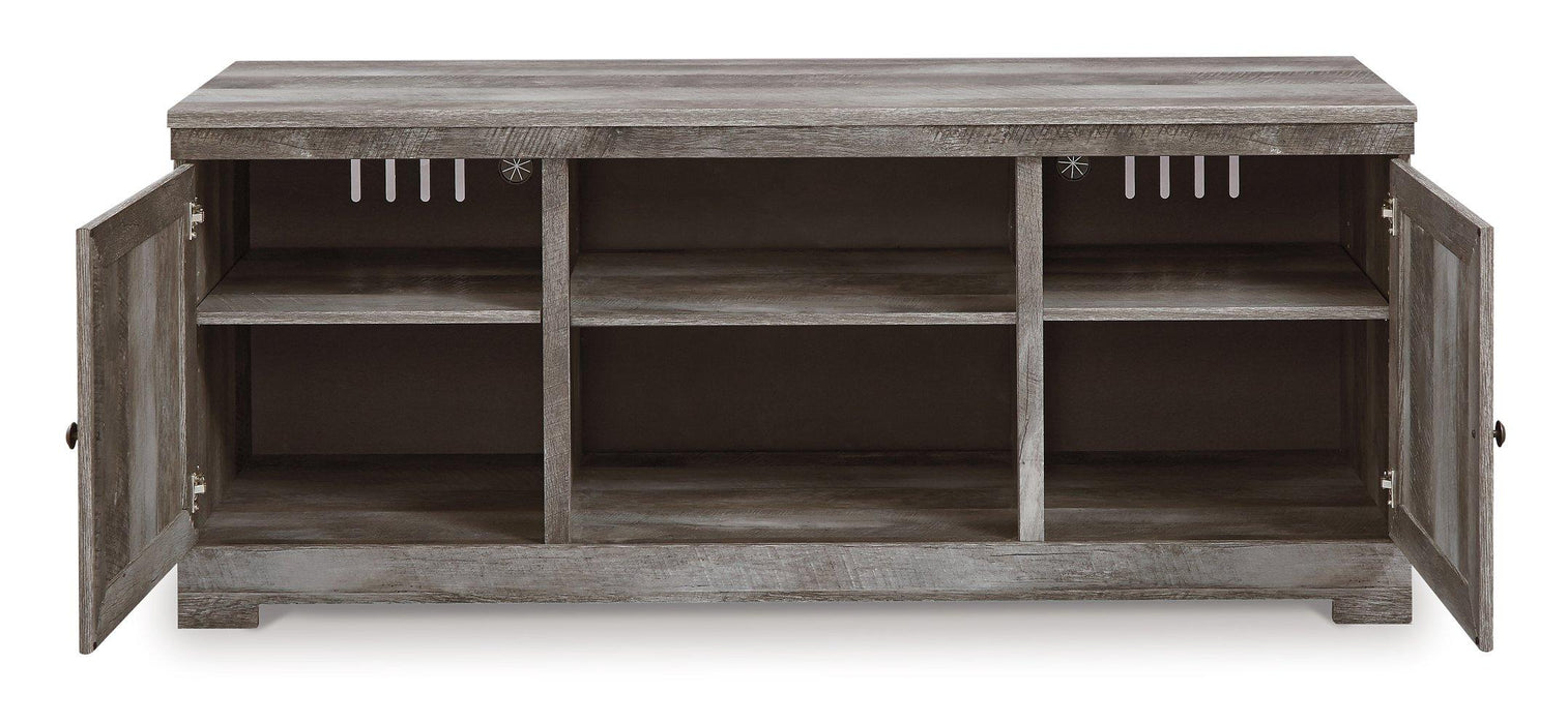 Wynnlow 63" TV Stand with Electric Fireplace TV Stand Ashley Furniture