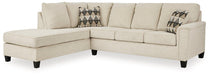 Abinger 2-Piece Sectional with Chaise Sectional Ashley Furniture