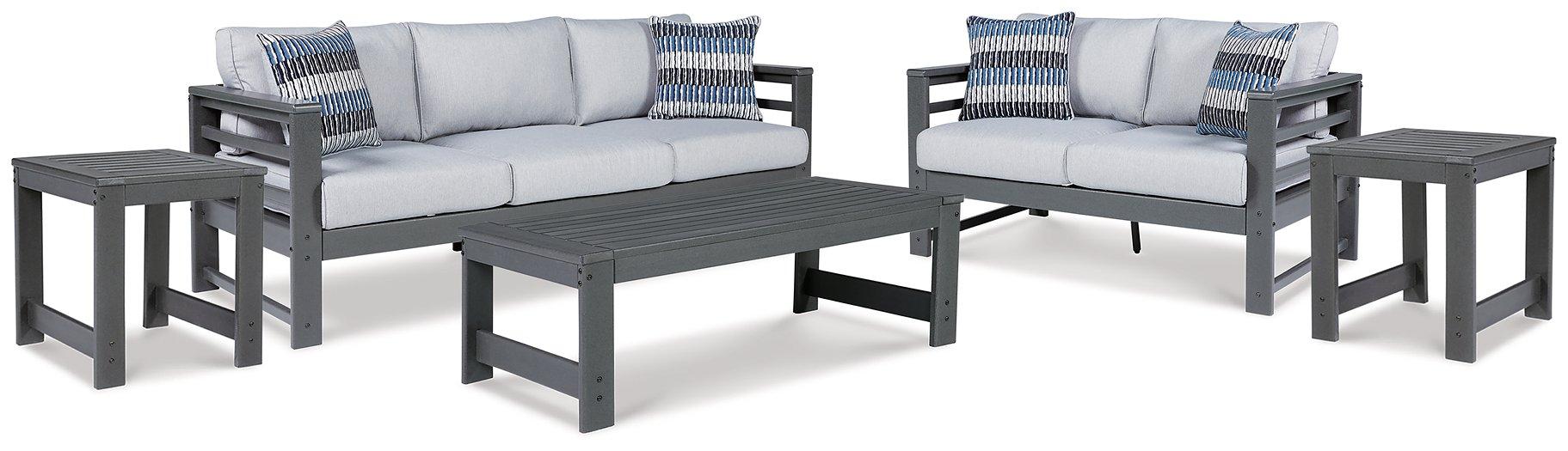 Amora Outdoor Seating Set Outdoor Table Set Ashley Furniture