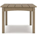 Hyland wave Outdoor Coffee Table Outdoor Cocktail Table Ashley Furniture