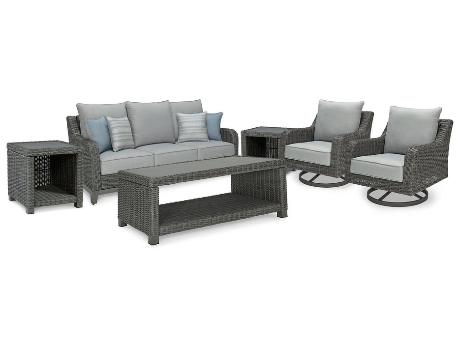 Elite Park Outdoor Seating Set Outdoor Table Set Ashley Furniture