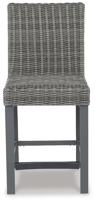 Palazzo Outdoor Barstool (Set of 2) Outdoor Barstool Ashley Furniture