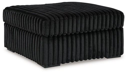 Midnight-Madness Oversized Accent Ottoman Ottoman Ashley Furniture